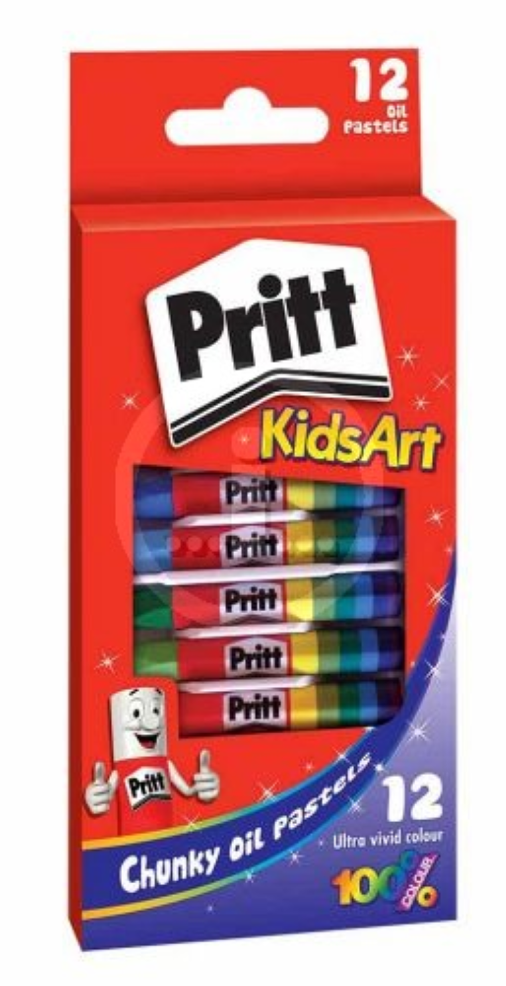 PRITT OIL PASTEL PAPER PACK 24C